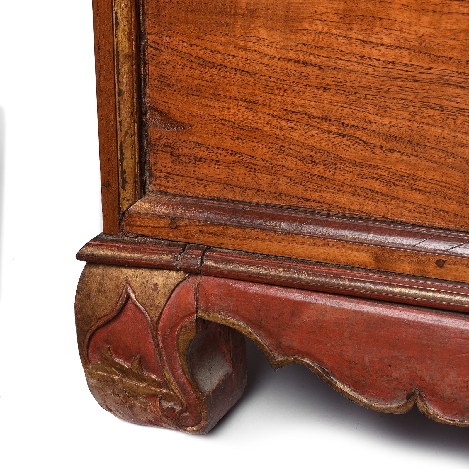 Painted Indonesian Madura Chest - 19th Century