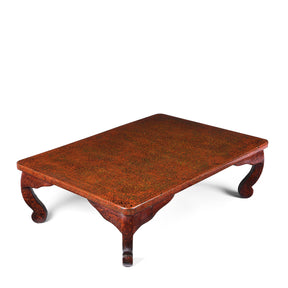 Japanese Tsugaru Nuri Lacquer Zataku Table - Taisho Era