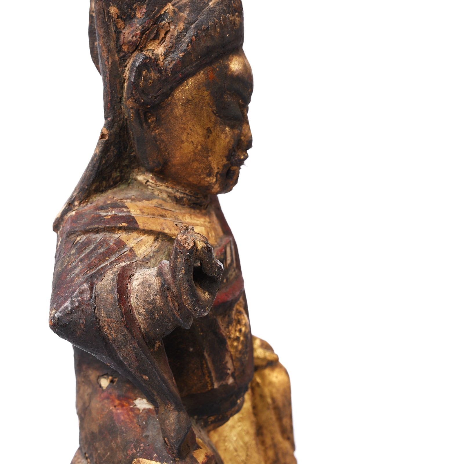 Qing Dynasty Guan Yu Figure - Early 19th Century