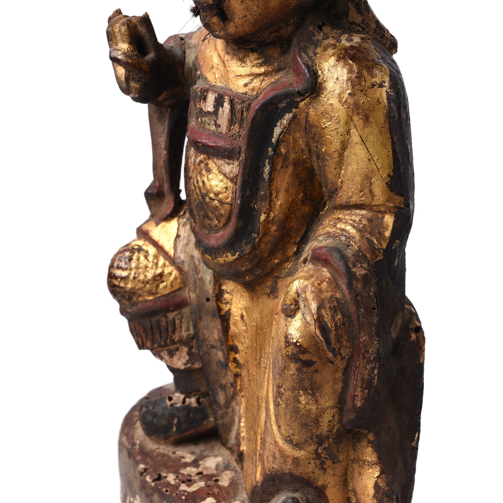 Qing Dynasty Guan Yu Figure - Early 19th Century