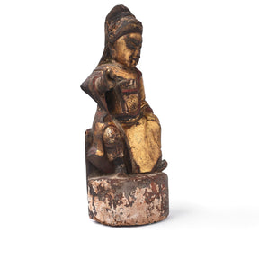 Qing Dynasty Guan Yu Figure - Early 19th Century