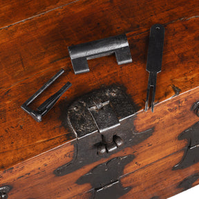 Korean Pear Wood Bandaji From Jeju Do - 19th Century