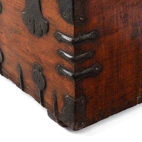 Korean Pear Wood Bandaji From Jeju Do - 19th Century