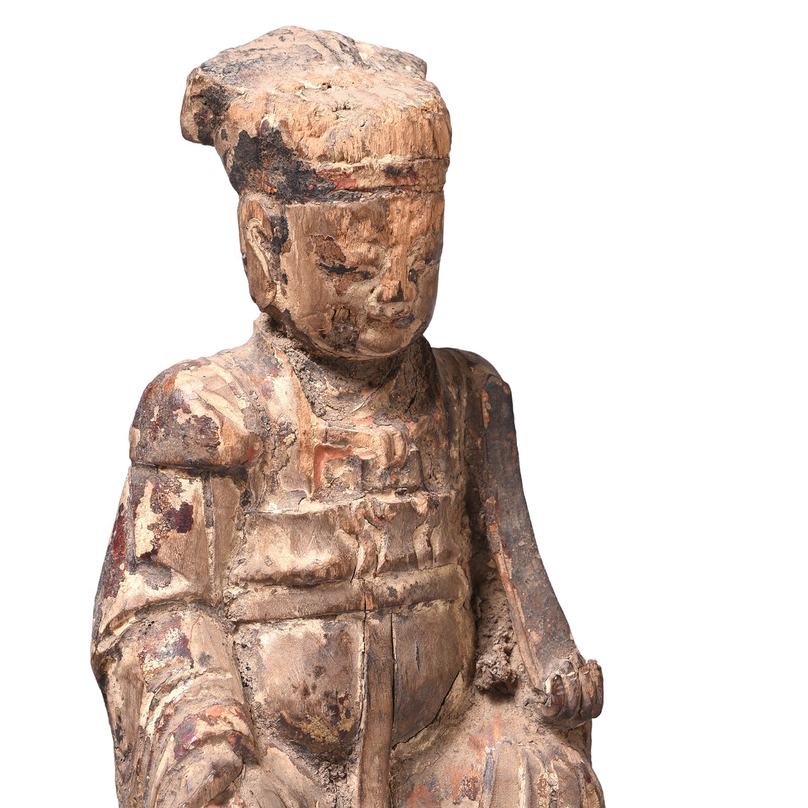 Chinese Ancestor Figure - 19th Century