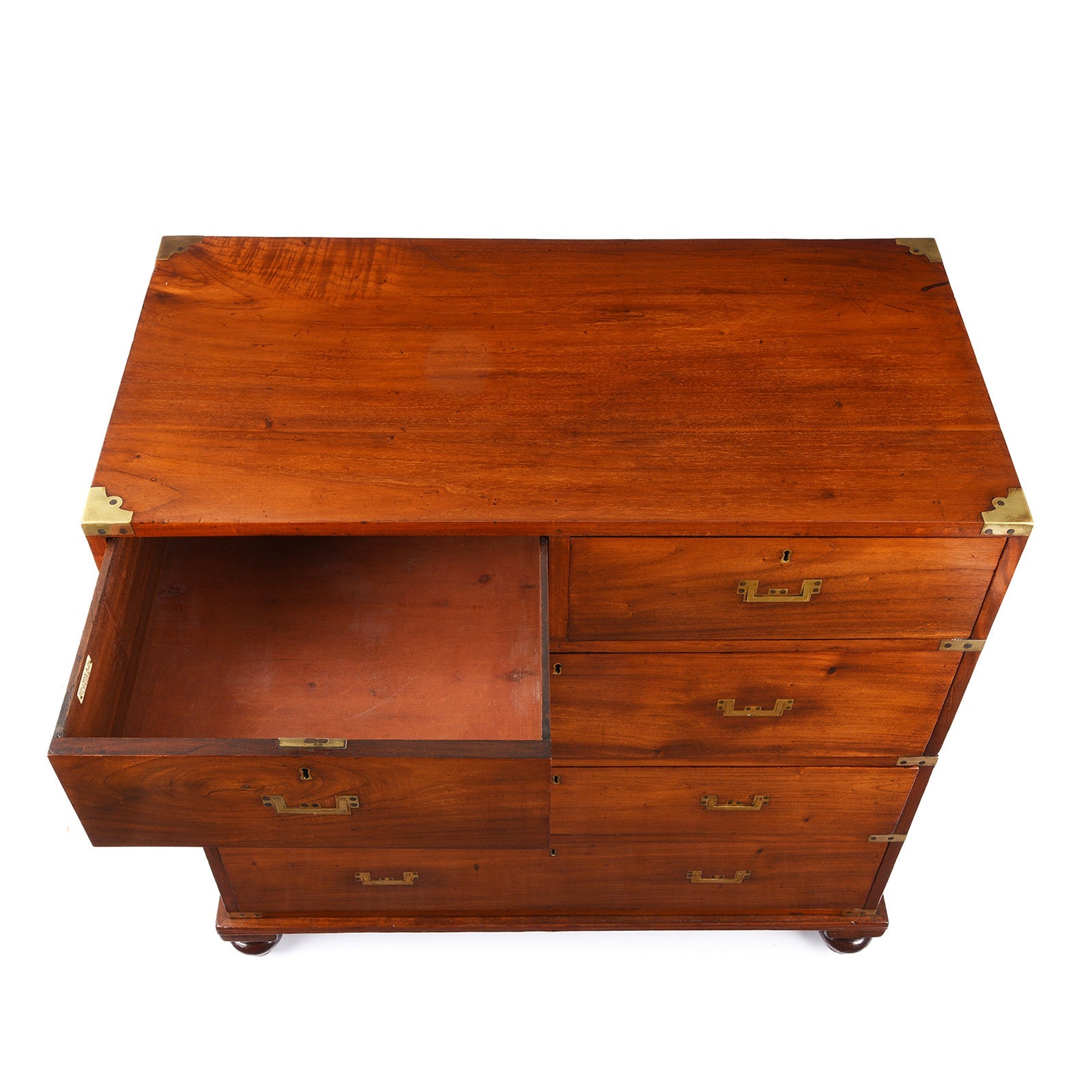 Military Campaign Chest Of Drawers - 19th Century