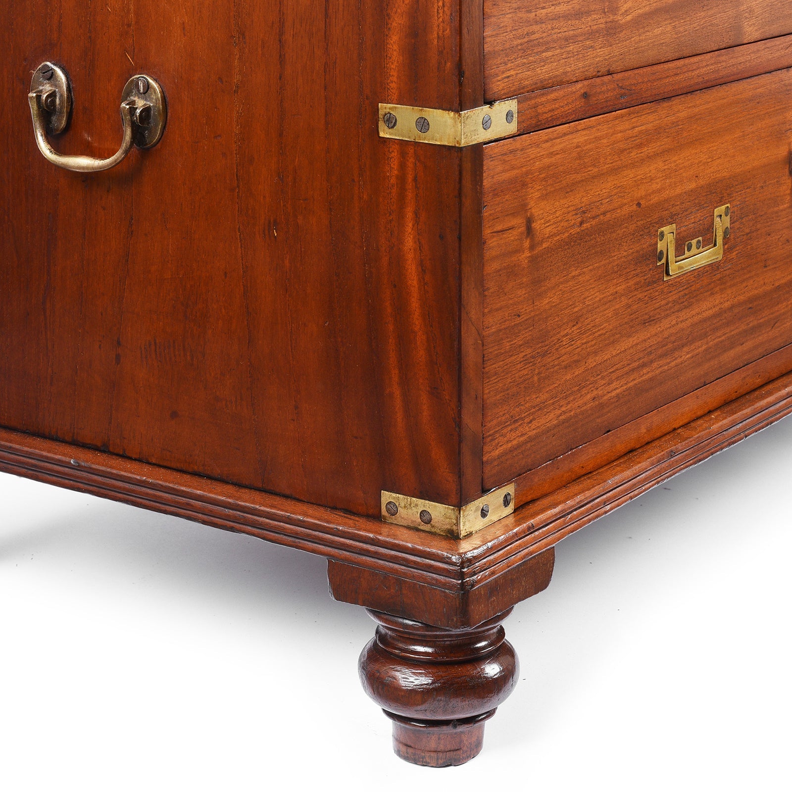 Military Campaign Chest Of Drawers - 19th Century