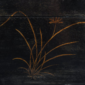 Chinese Painted Lacquer Box From Shanxi - Ca 1930