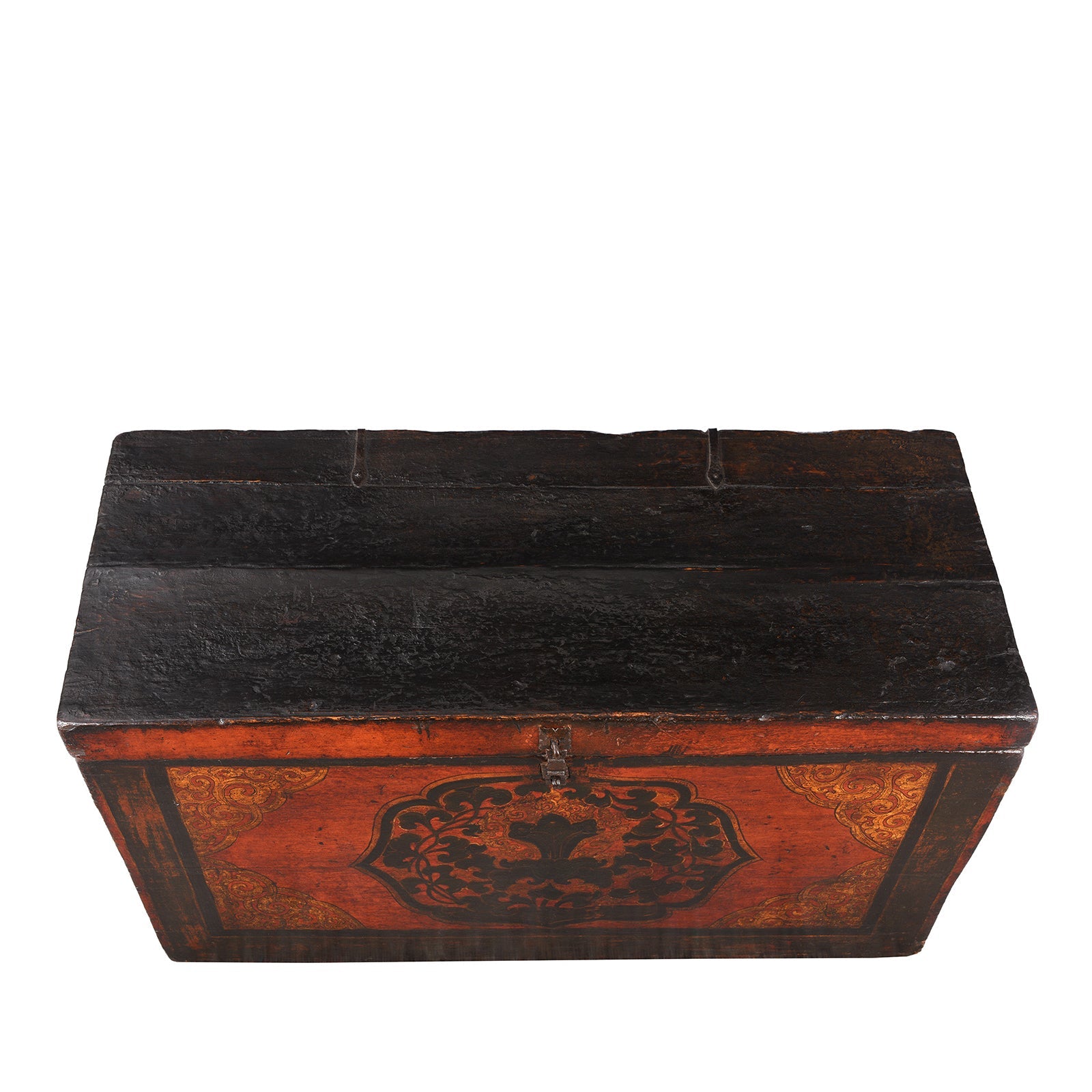 Painted Tibetan Chest - 19th Century