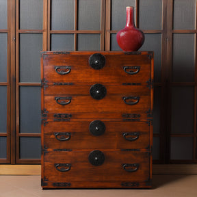 Japanese Isho Kasane Dansu Chest - Taisho Era