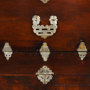Korean Ich Un Nong Butterfly Cabinet - Ca 1910