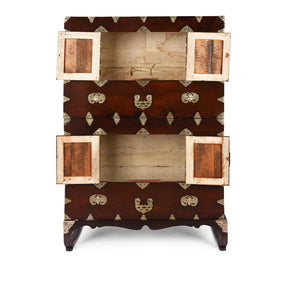 Korean Ich Un Nong Butterfly Cabinet - Ca 1910
