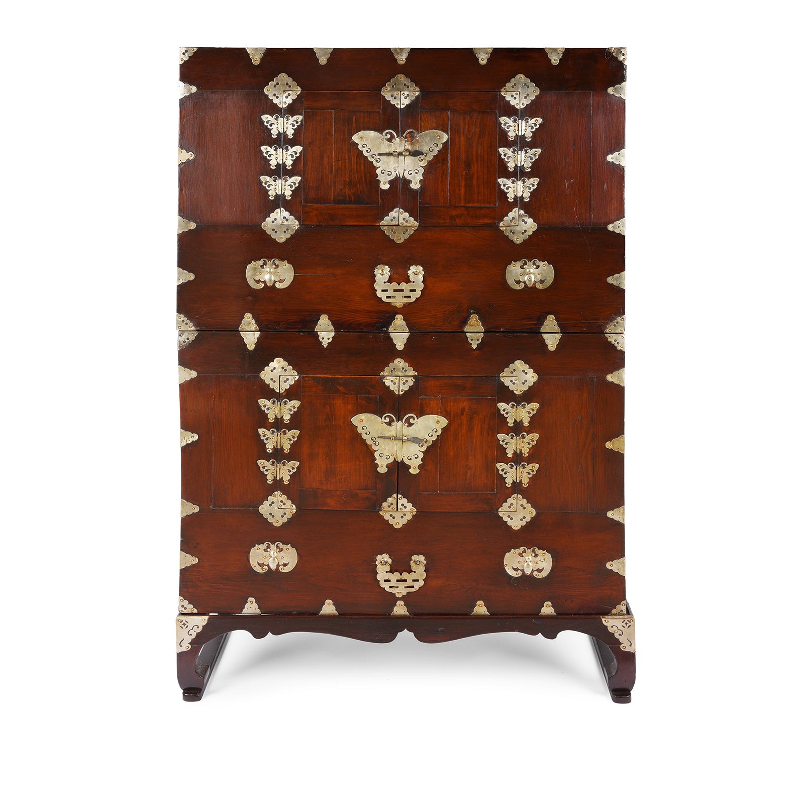 Korean Ich Un Nong Butterfly Cabinet - Ca 1910