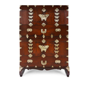 Korean Ich Un Nong Butterfly Cabinet - Ca 1910