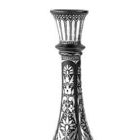 Mughal Style Bidri Flower Vase- Ca 1960
