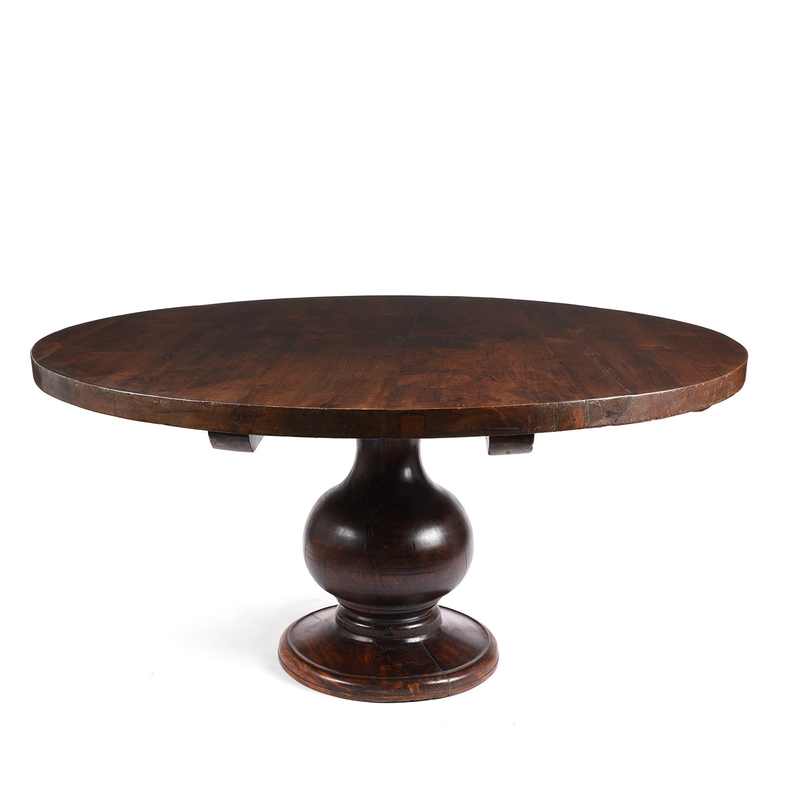 Reclaimed Teak Round Dining Table