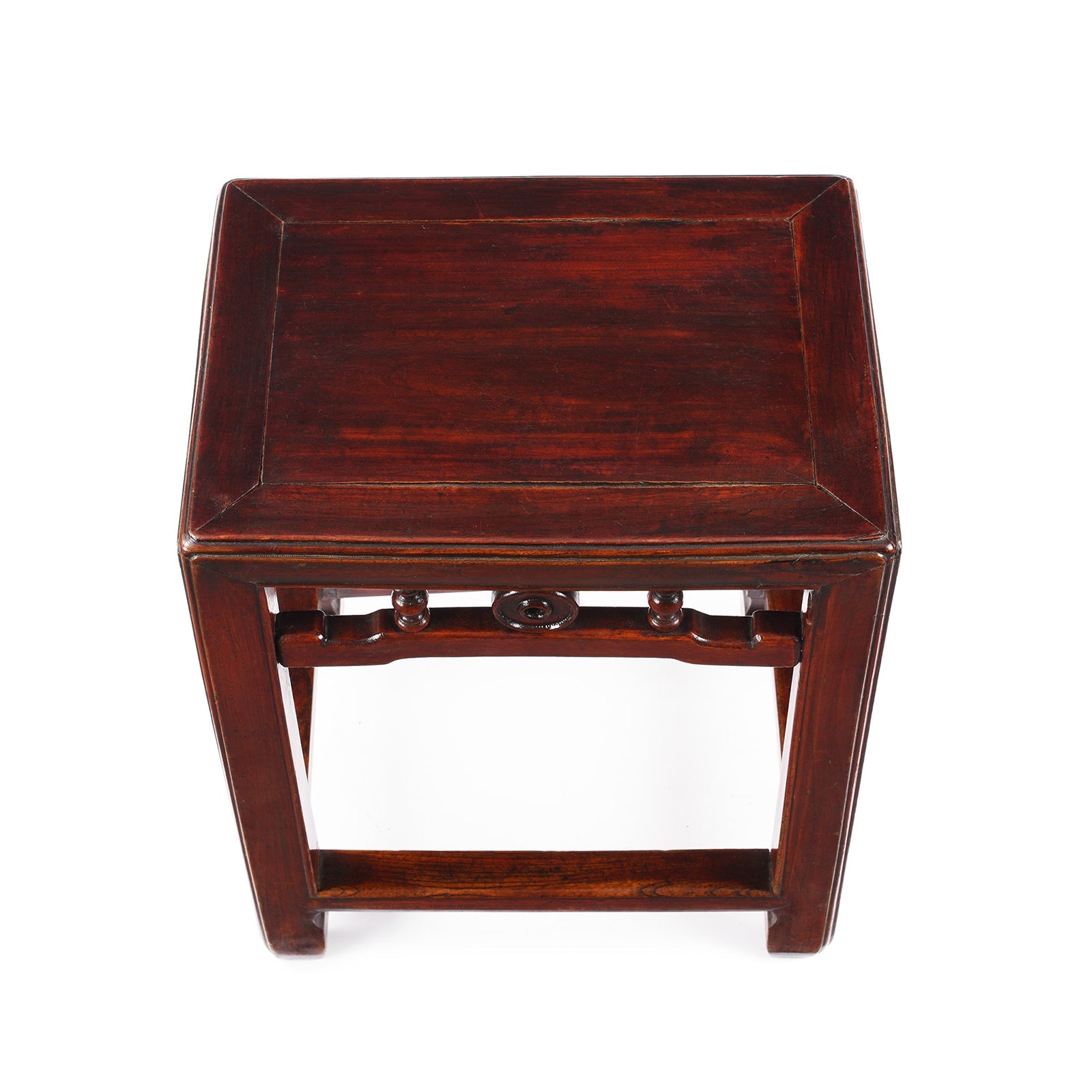 Red Elm Side Table From Jiangsu - 19th Century