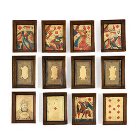 Canton Export Lacquer 'Pope Joan' Games Box - Early 19th Century