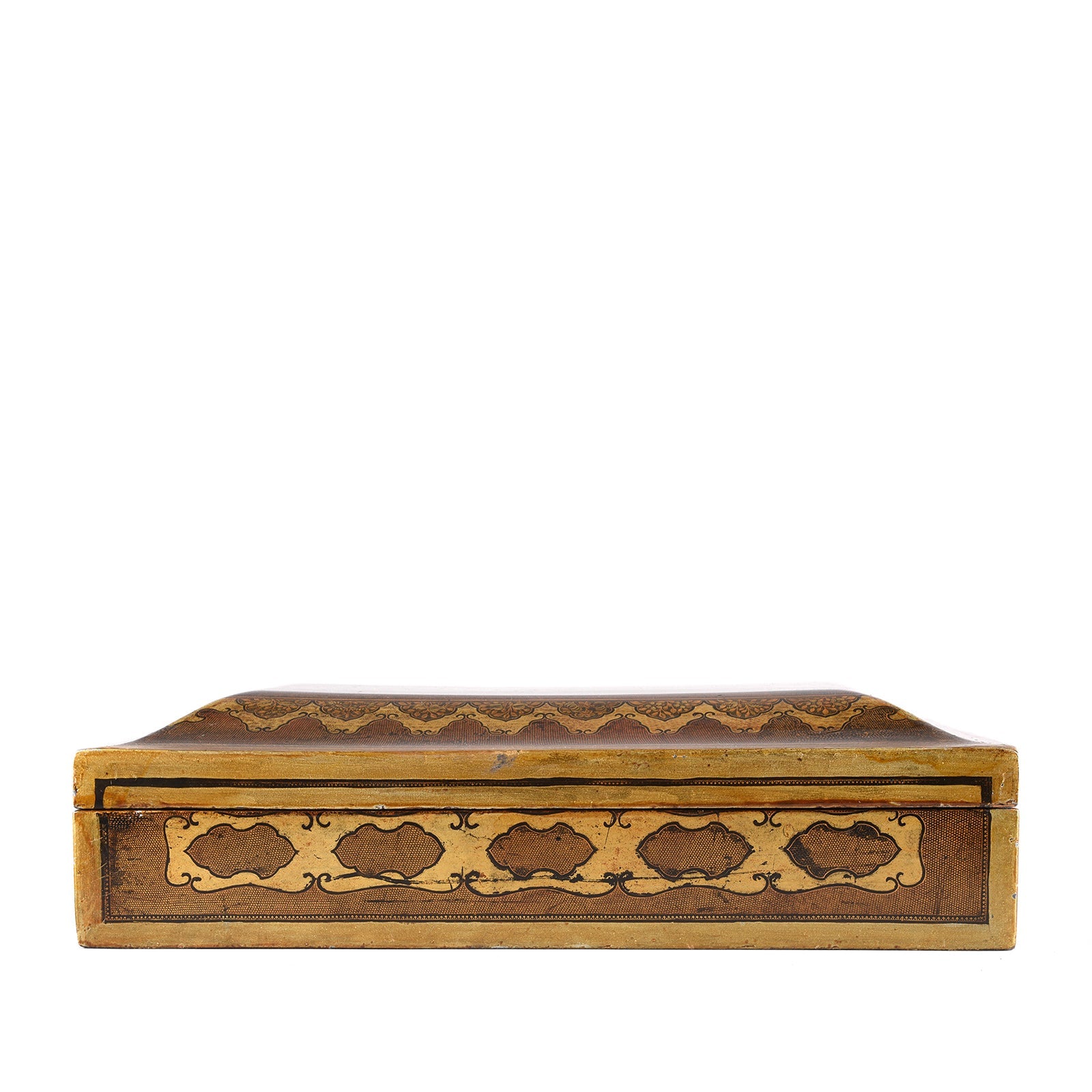 Canton Export Lacquer 'Pope Joan' Games Box - Early 19th Century