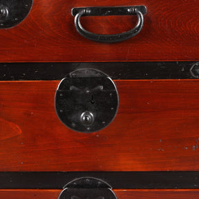 Lacquered Japanese Kansai Isho Dansu - Meiji Era