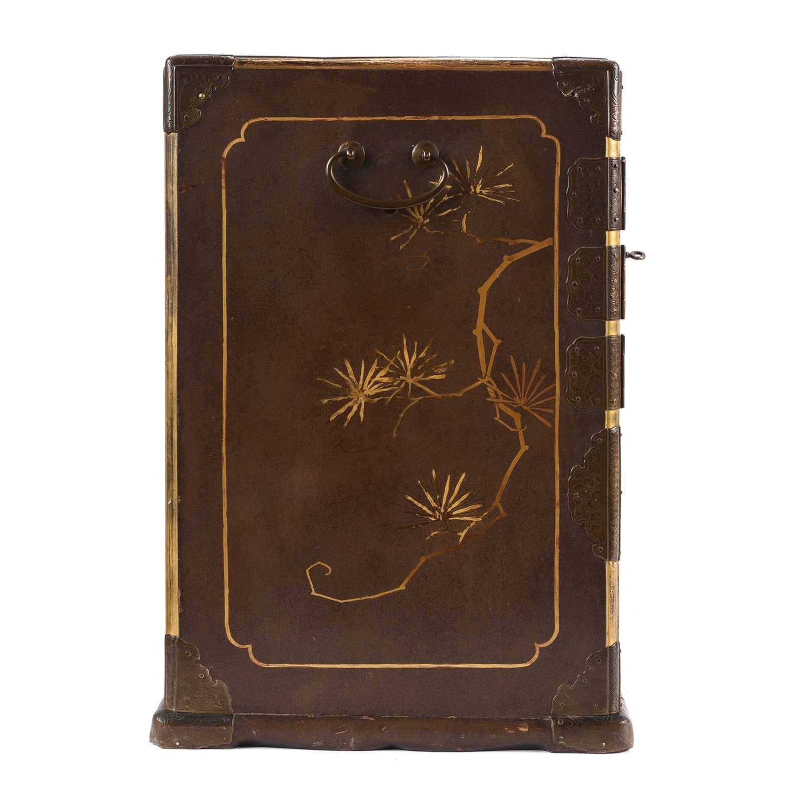 Japanese Gilt Lacquer Kodansu Jewellery Cabinet - Meiji Period