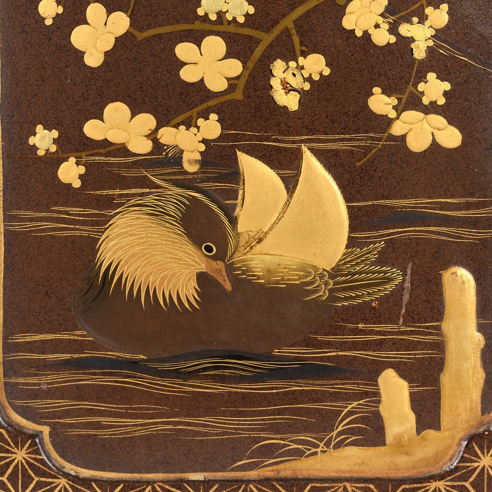 Japanese Gilt Lacquer Kodansu Jewellery Cabinet - Meiji Period