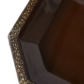 Canton Export Black Lacquer Sewing Box - Ca 1830's