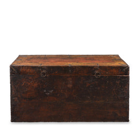 Painted Tibetan 'Dragon' Storage Chest - 18thC