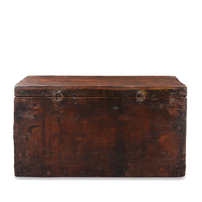 Painted Tibetan 'Dragon' Storage Chest - 18thC