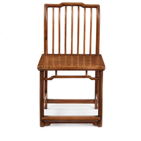 Chinese Red Elm Book Chair - 19th Century