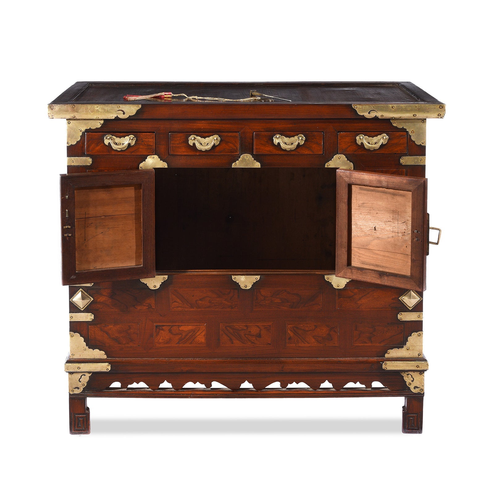 North Korean Morijang Side Cabinet - Ca 1900