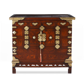 North Korean Morijang Side Cabinet - Ca 1900