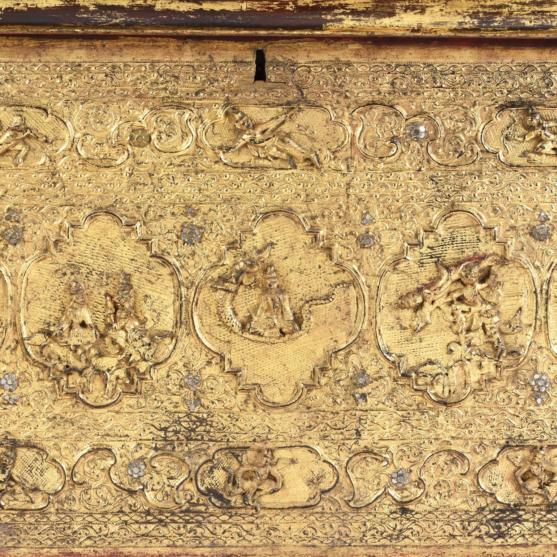 Burmese Manuscript Chest (Sadaik) - 19th Century