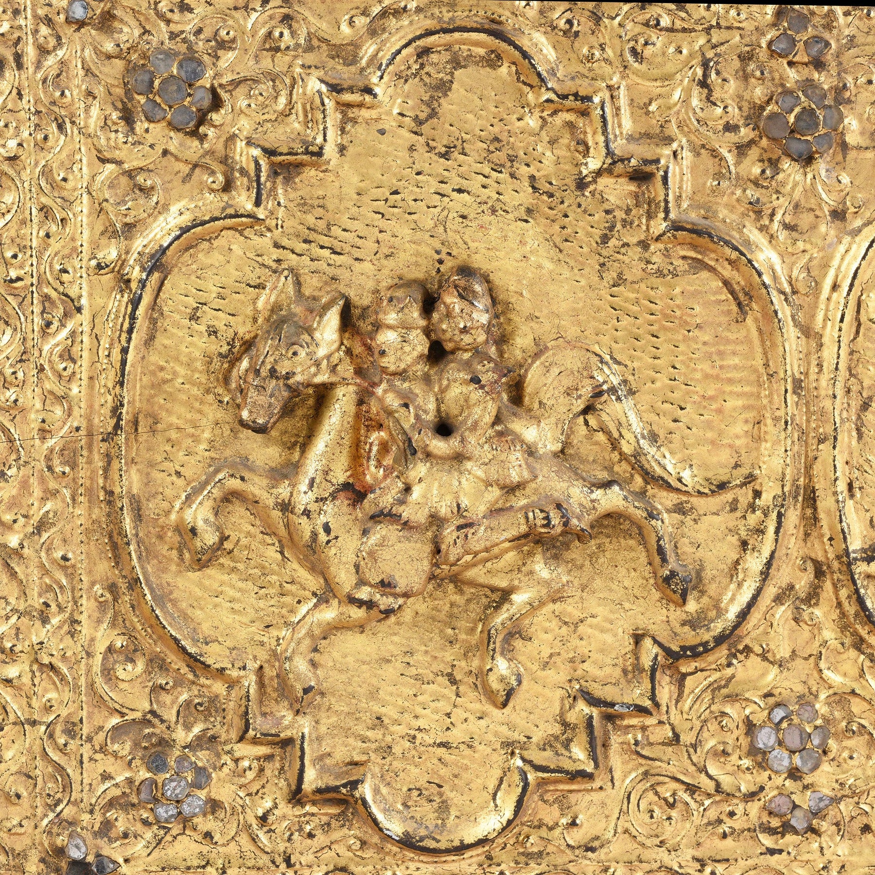 Burmese Manuscript Chest (Sadaik) - 19th Century