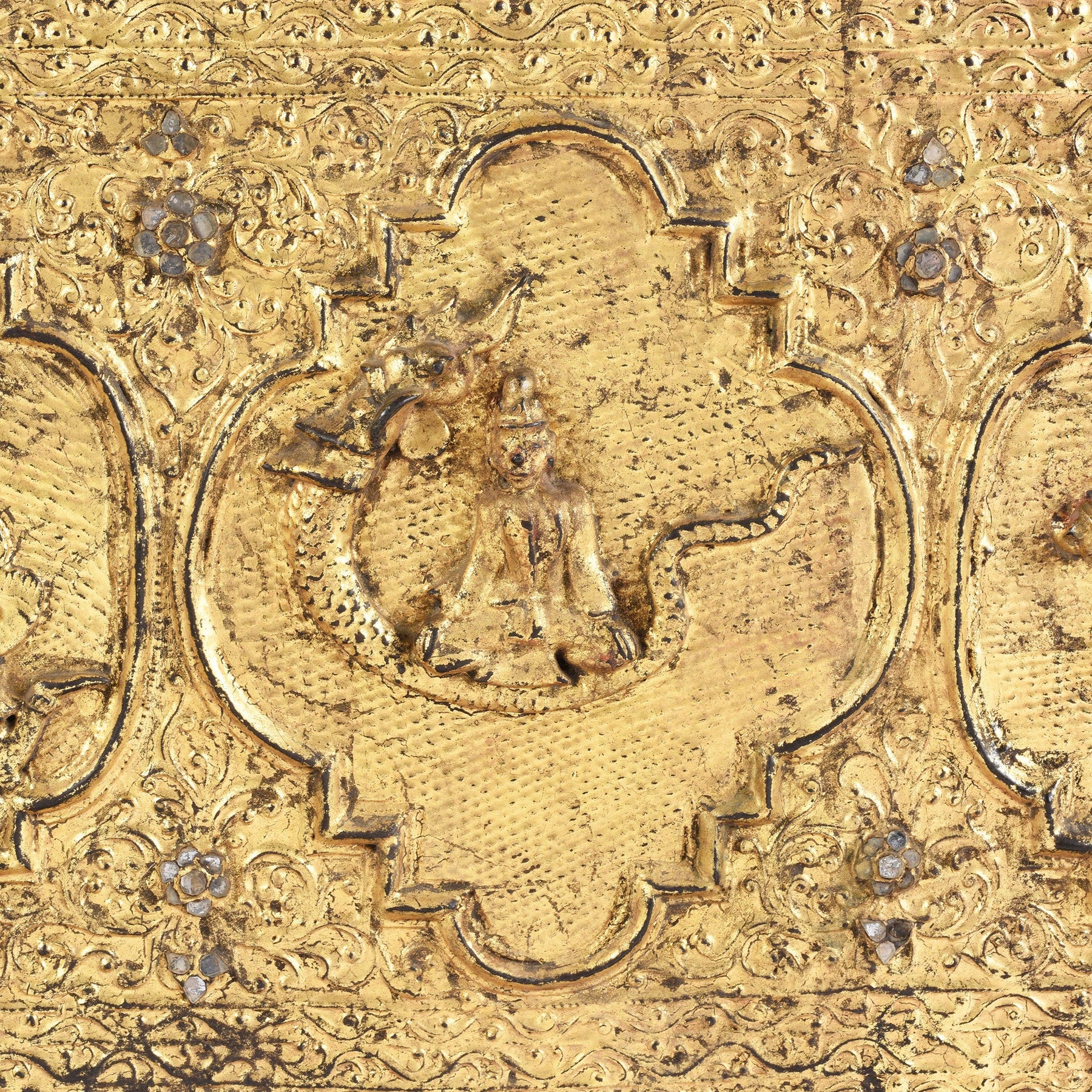 Burmese Manuscript Chest (Sadaik) - 19th Century