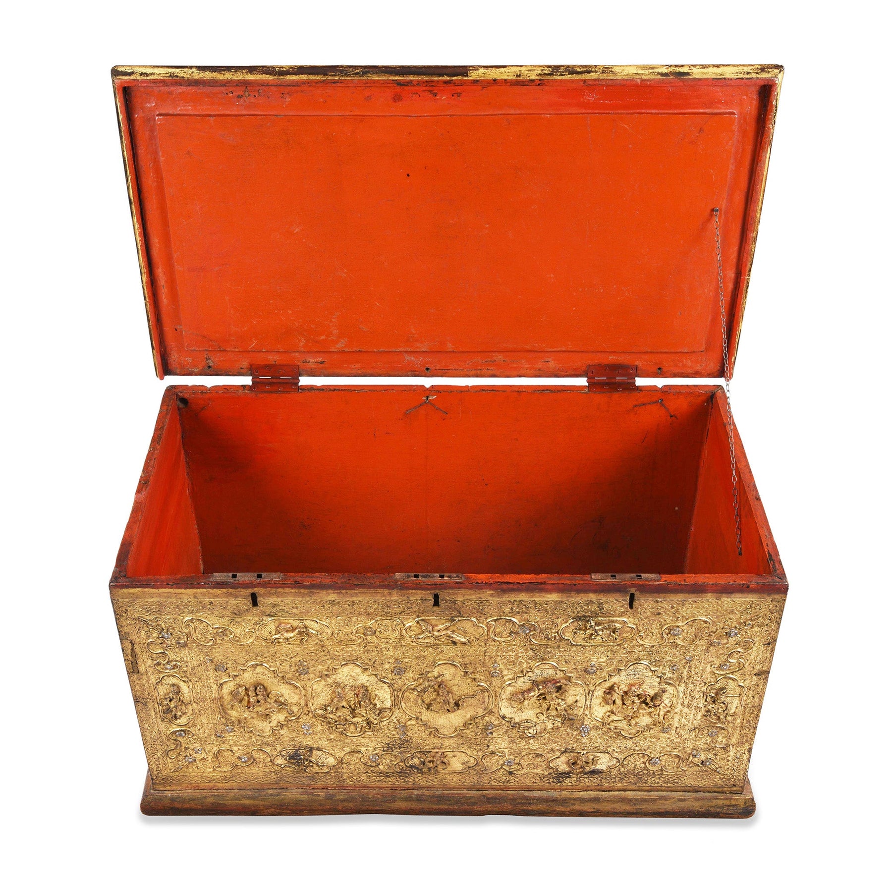 Burmese Manuscript Chest (Sadaik) - 19th Century