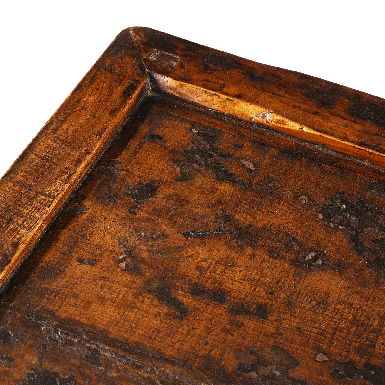 Chinese Red Elm Tapered Cabinet - Qing Dynasty