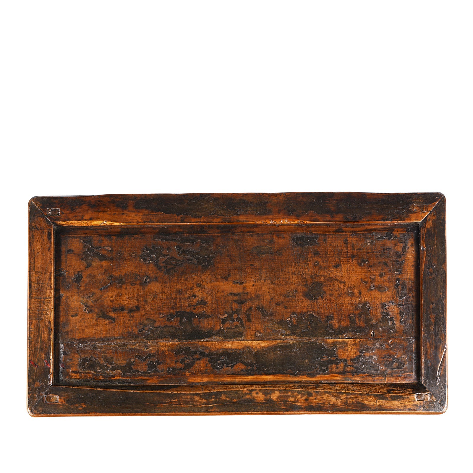 Chinese Red Elm Tapered Cabinet - Qing Dynasty