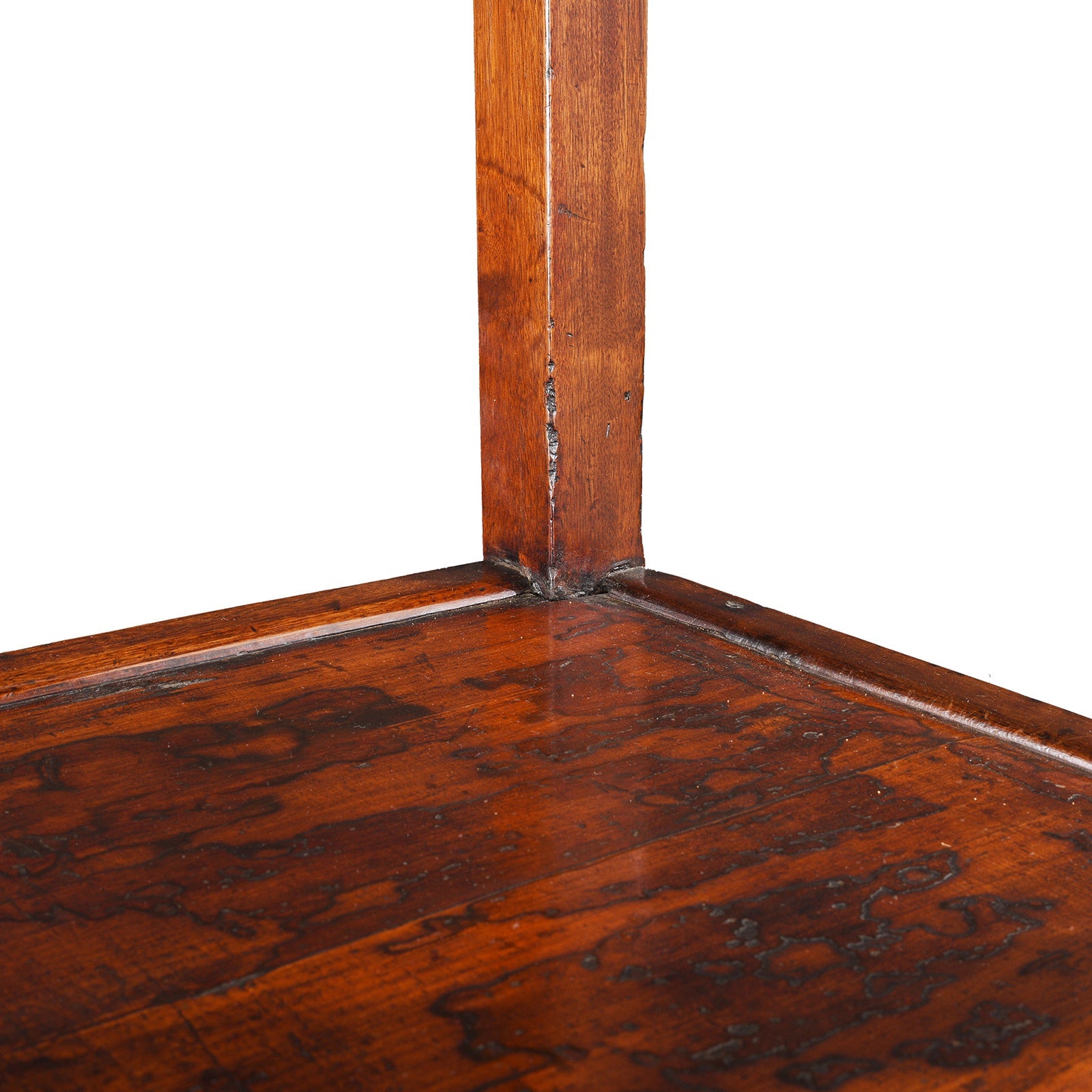 Chinese Walnut Shelf From Jiangsu - 19th Century