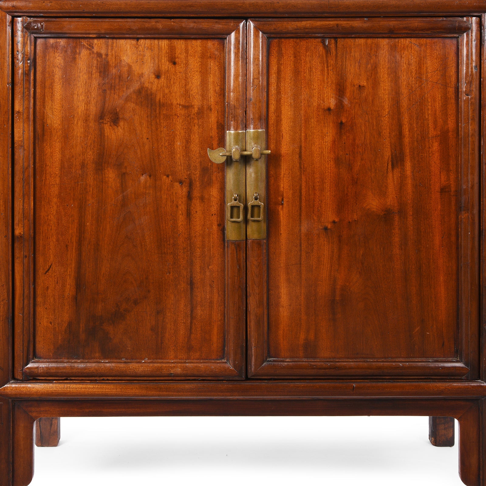 Chinese Walnut Shelf From Jiangsu - 19th Century
