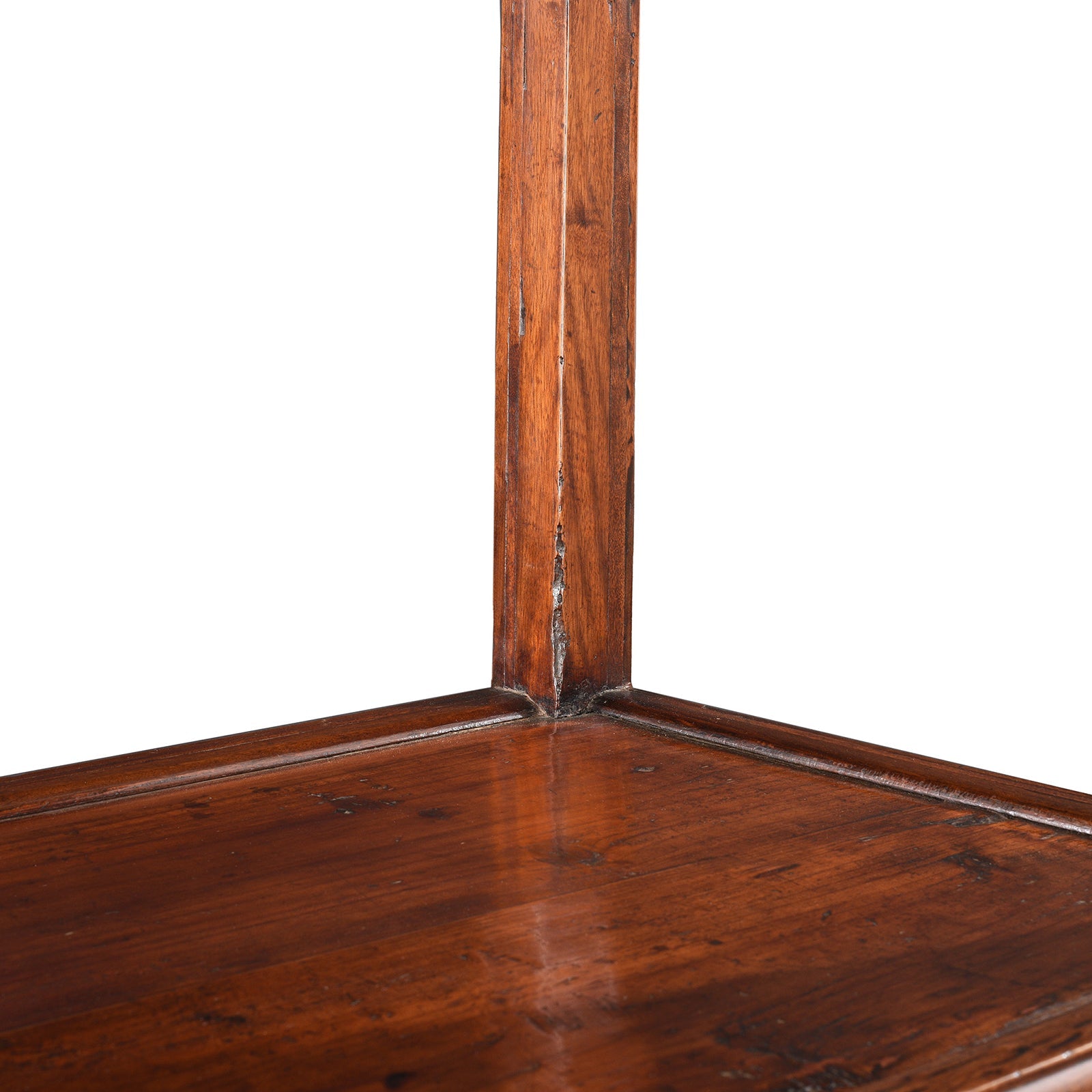 Chinese Walnut Shelf From Jiangsu - 19th Century