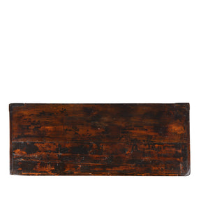 Painted Cabinet From Gansu - 19th Century