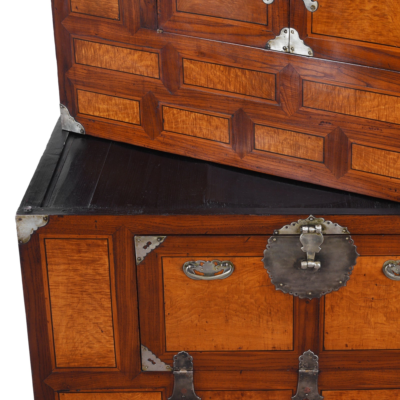 Korean Jeonju Jang Cabinet on Stand - 19th Century