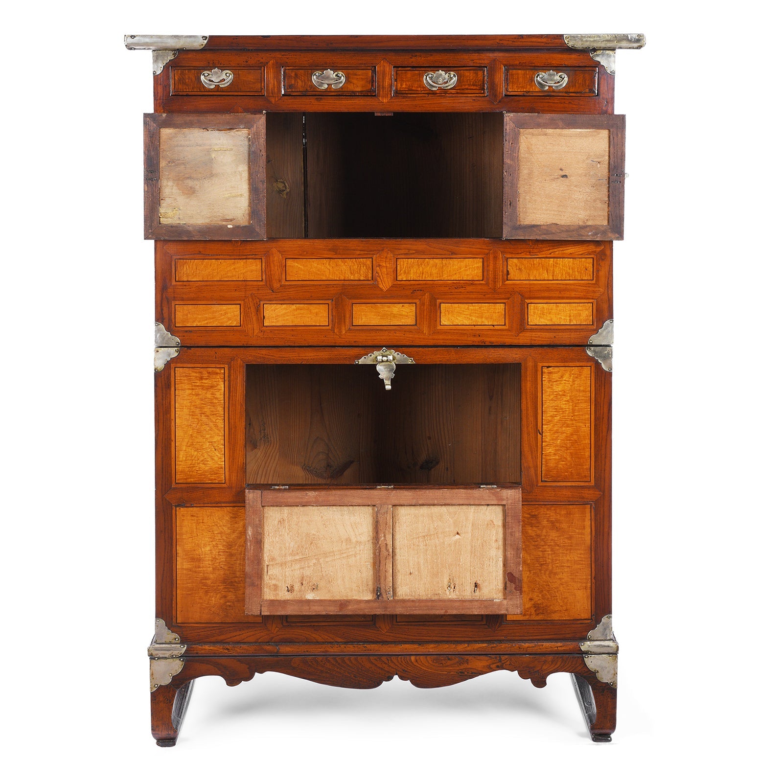 Korean Jeonju Jang Cabinet on Stand - 19th Century
