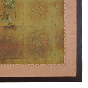 Japanese Gold Rinpa Style Byobu Screen - Showa Era