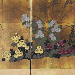 Rinpa Style Byobu Screen - Early 20th Century