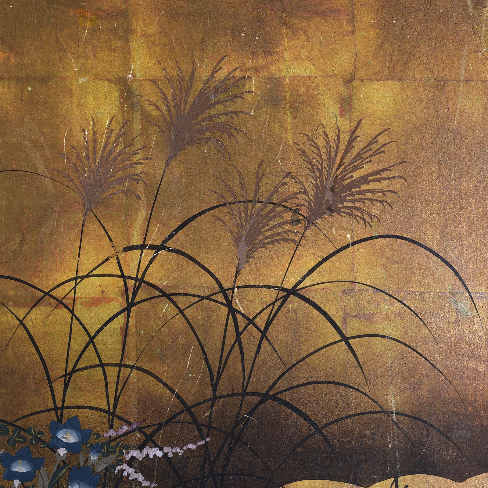 Rinpa Style Byobu Screen - Early 20th Century