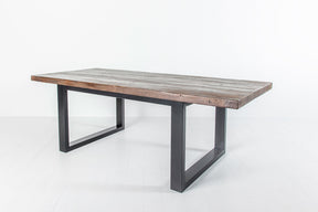 Cavendish Dining Table - Long Overhang Custom Frame