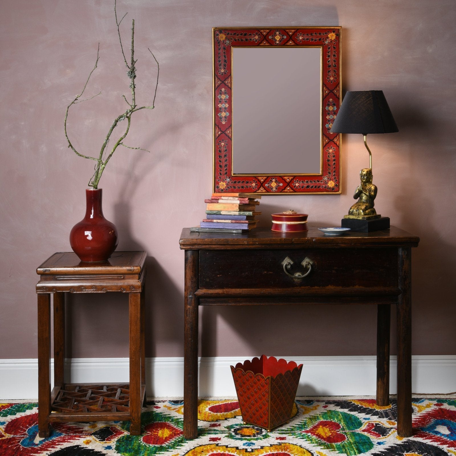 Recycled Silk Sari Rug