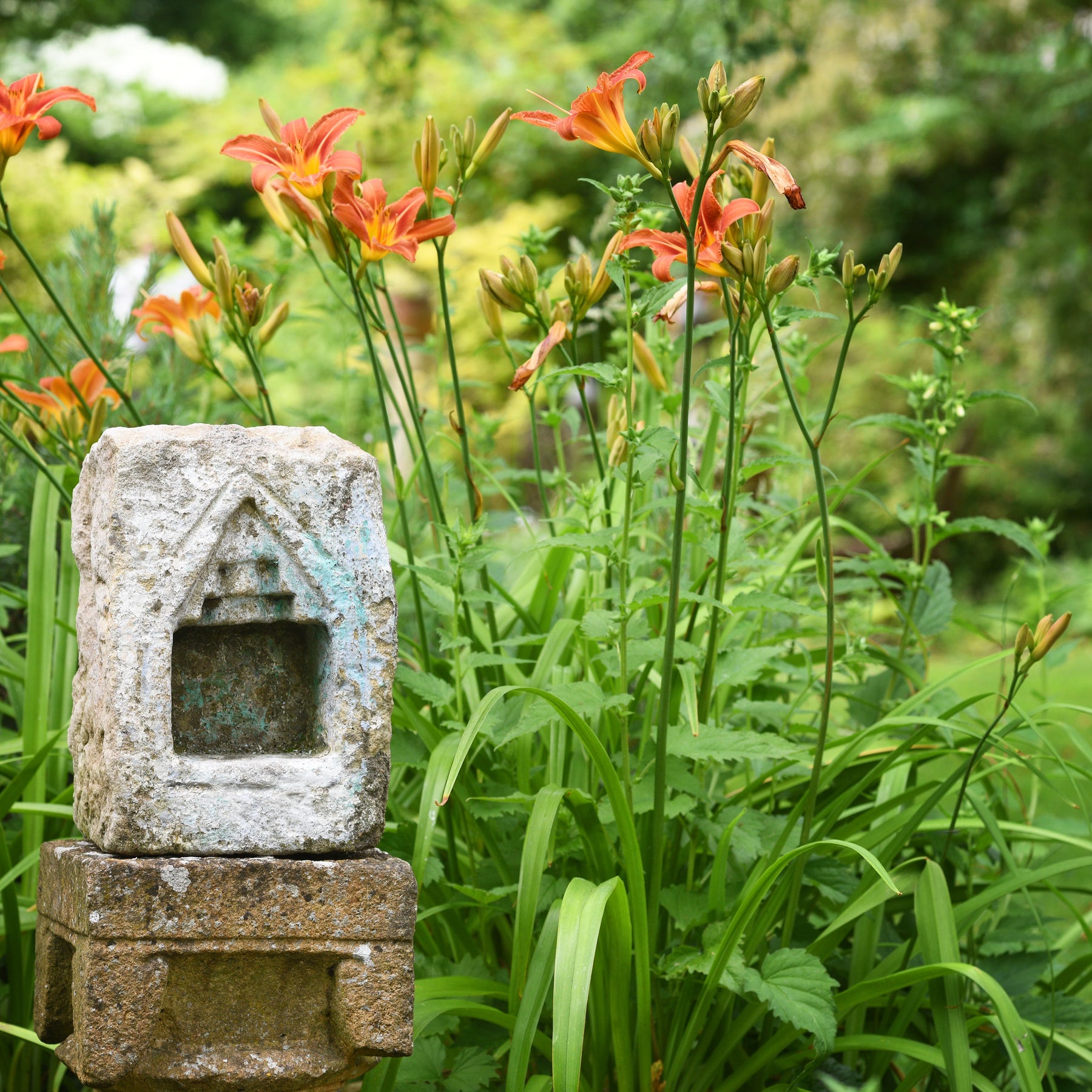 Stone Lamp Niche - 19th Century