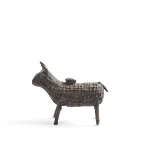 Kondh Dokra Bronze Zebu Bull From Orissa - Early 20thC